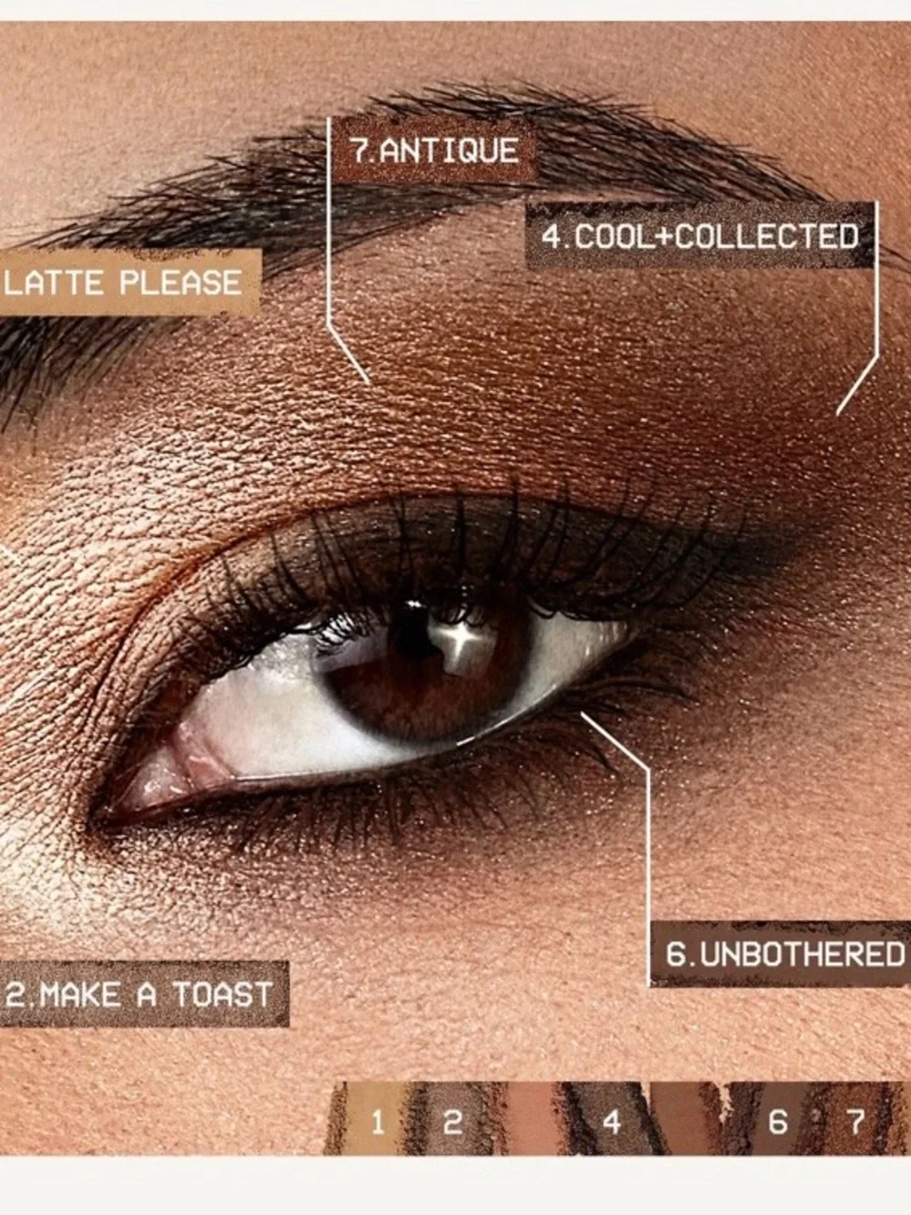 Smashbox Always On Mood Board Eye Shadow Palette Cozy Vibes Neutrals NEW NIB $39